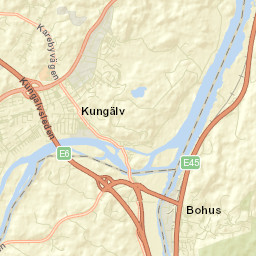 Kungälv Street Map