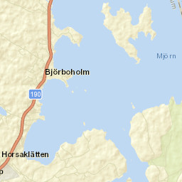 Björboholm Street Map