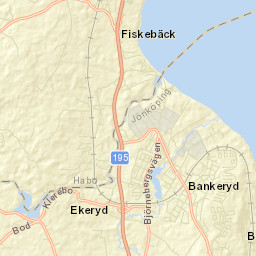 Bankeryd Street Map
