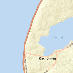 Kaxholmen Street Map