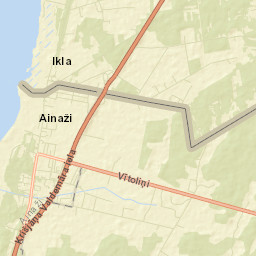 Ainaži Street Map