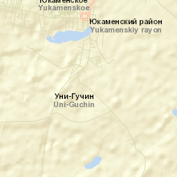Yukamenskoye Street Map
