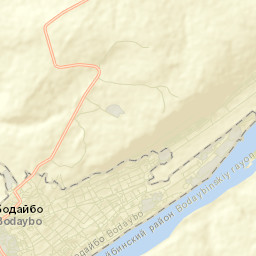 Bodaybo Street Map