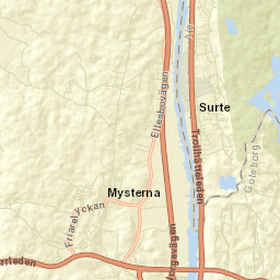 Gårdsten Street Map