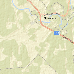 Staicele Street Map