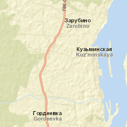 Myshkinskiy Rayon Street Map