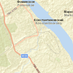 Konstantinovskiy Street Map