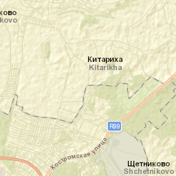 Kostromskoy Rayon Street Map