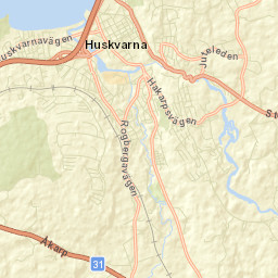 Huskvarna Street Map