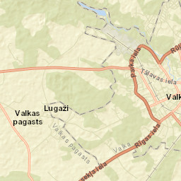 Valka Street Map
