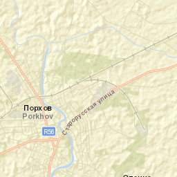 Porkhov Street Map
