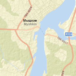 Myshkin Street Map