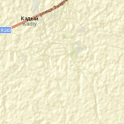 Kadyy Street Map