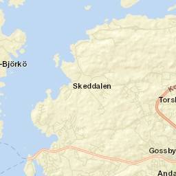 Torslanda Street Map