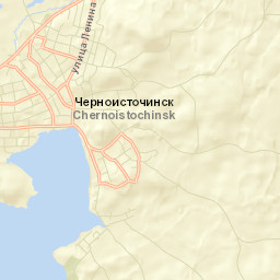 Chernoistochinsk Street Map