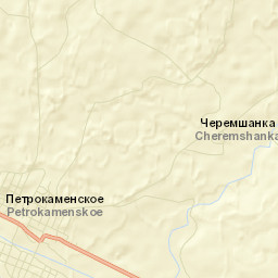 Petrokamenskoye Street Map