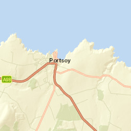 Portsoy Street Map