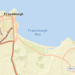 Fraserburgh Street Map