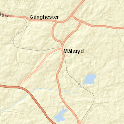 Gånghester Street Map