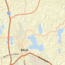 Eksjö Street Map