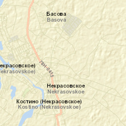 Nekrasovskoye Street Map