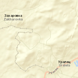 Uralets Street Map