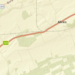 2 Earnside Farm Cottages, Alves, Forres Street Map