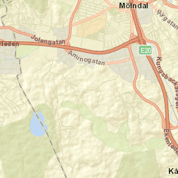 Mölndal Street Map