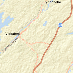 Viskafors Street Map