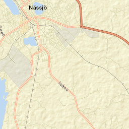 Nässjö Street Map