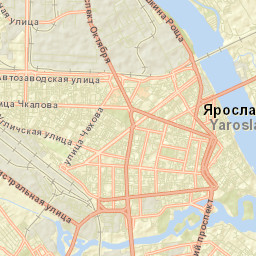 Yaroslavl Street Map