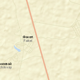 Fakel Street Map