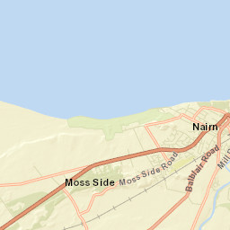 Nairn Street Map