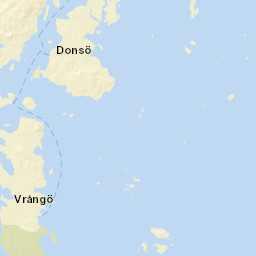 Donsö Street Map
