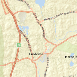 Kållered Street Map