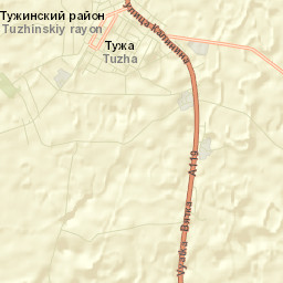 Tuzha Street Map