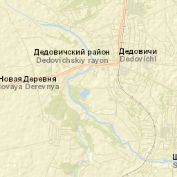 Dedovichi Street Map