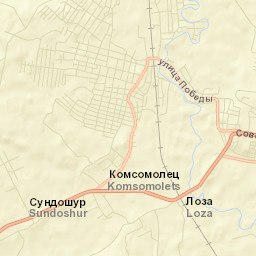 Igra Street Map