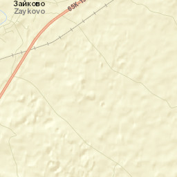 Zaykovo Street Map