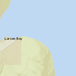Larsen Bay Alaska Street Map