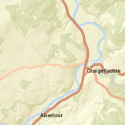 Charlestown of Aberlour Street Map