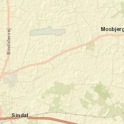 Sindal Street Map