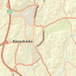 Kungsbacka Street Map