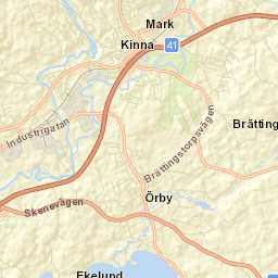 Kinna Street Map