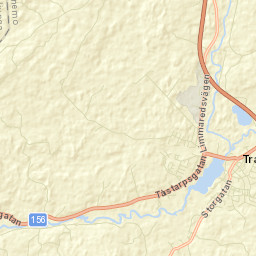 Tranemo Street Map