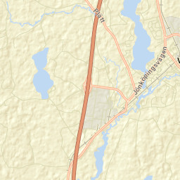 Vaggeryd Street Map