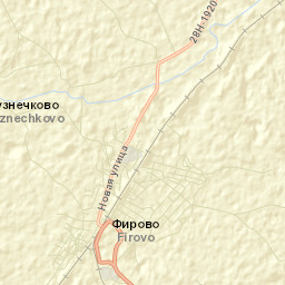 Firovo Street Map