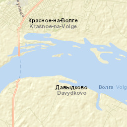 Krasnoye-na-Volge Street Map