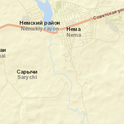 Nema Street Map