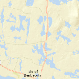 Benbecula Street Map